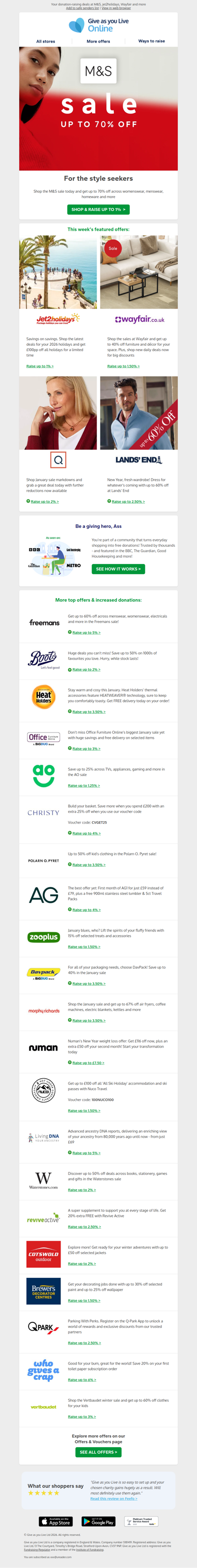 💙 Ass, your charity needs you!