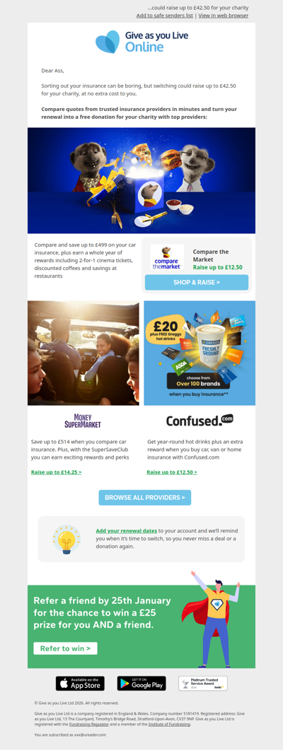 RE: Your insurance renewal