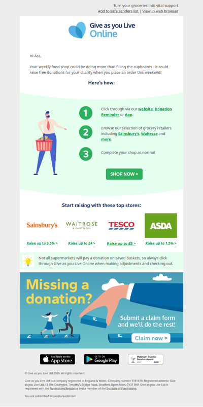 Is your charity missing out?