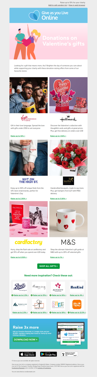 ❤️ Share the love this Valentine's Day