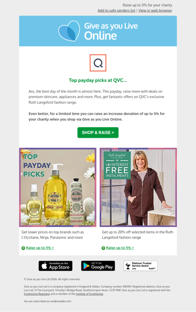 💖 Tick off your payday wishlist with QVC