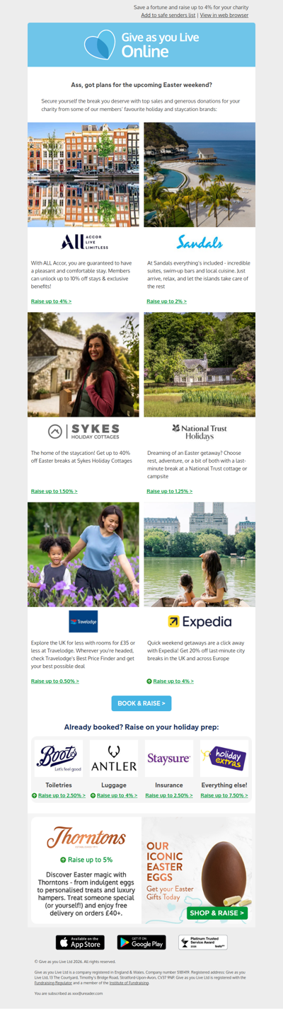 🏕️🏖️ Getaways that give back!