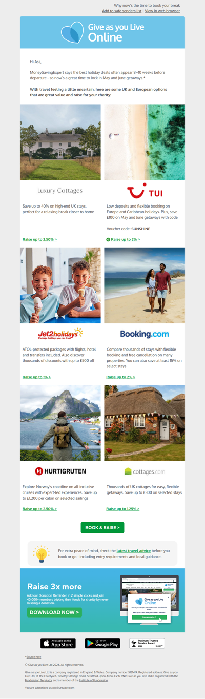 Waiting could cost you more Ass…