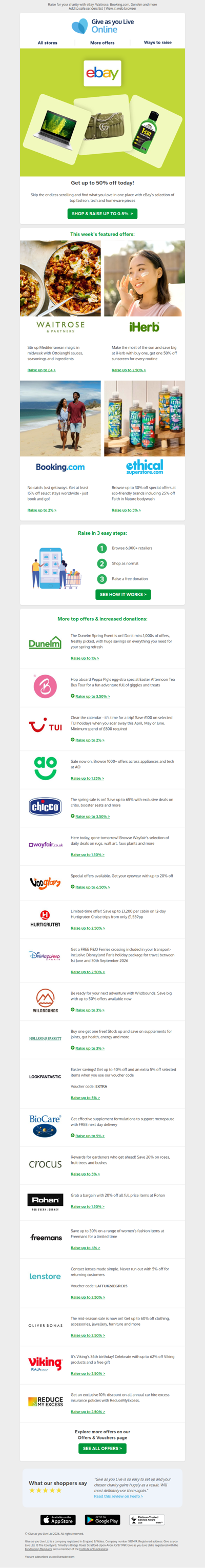 Spring sales are finally here, Ass 🌼