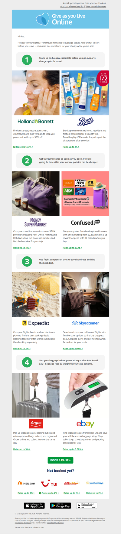 5 things to check before you pack ✈️