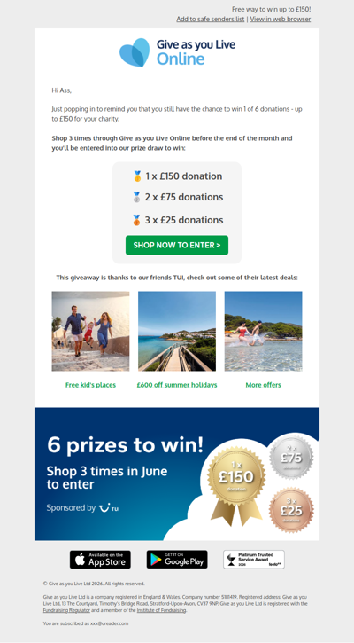 There’s still time for your charity