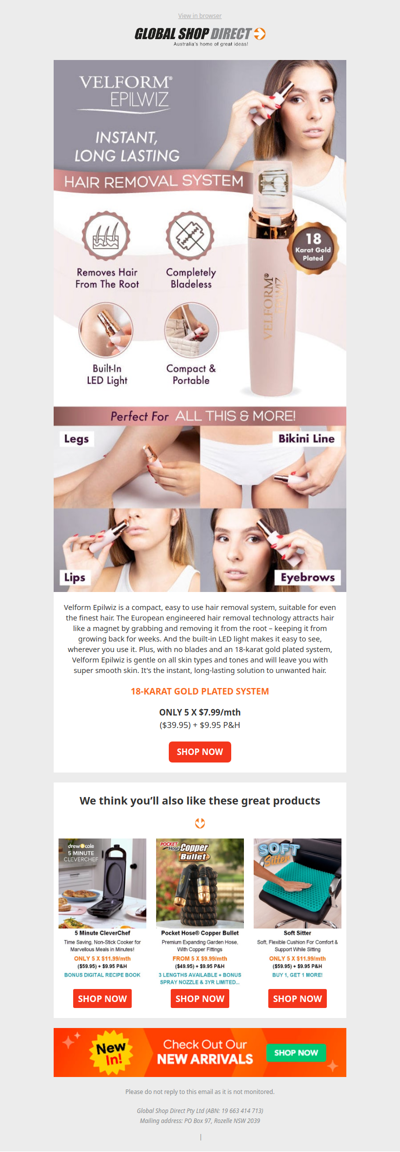 ✨ Unlock Smooth Skin with Velform Epilwiz®