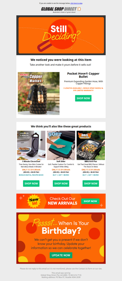 Hurry, this item is selling fast !