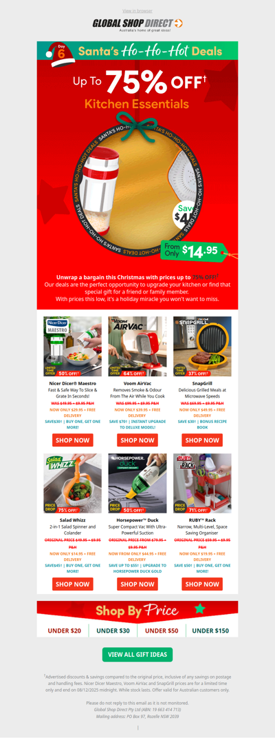 Up to 75% Off These Hot Kitchen Items!