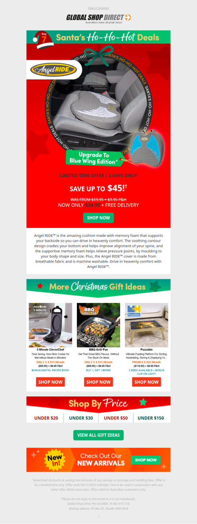 Save Up To $45 On Angel Ride Seat Cushion