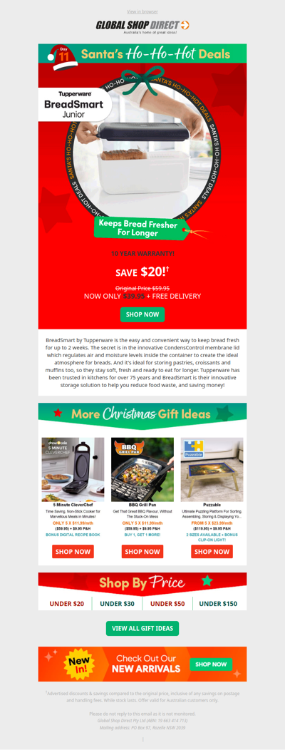 33% Off Tupperware Breadsmart Junior – Just $39.95!