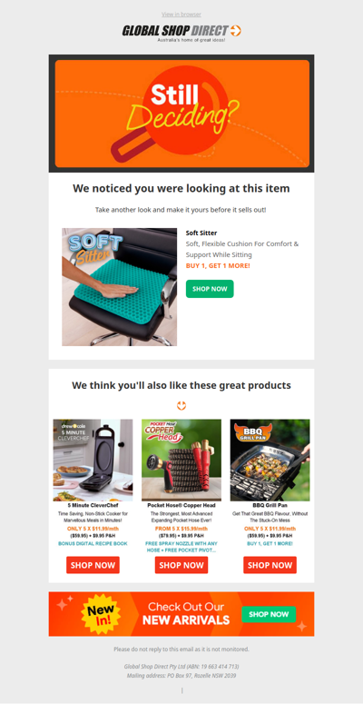 Hurry, this item is selling fast !