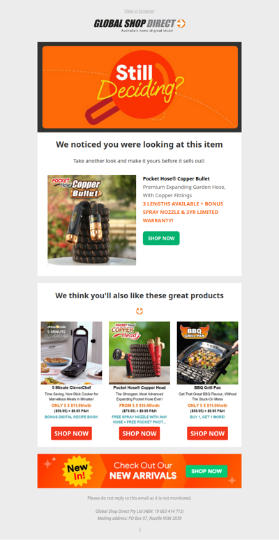 Hurry, this item is selling fast !