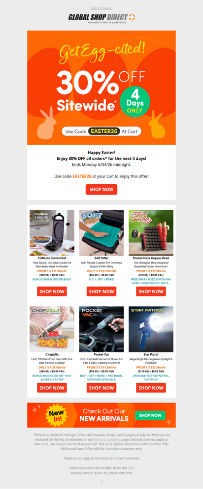 Just Hatched: 30% Off Sitewide!