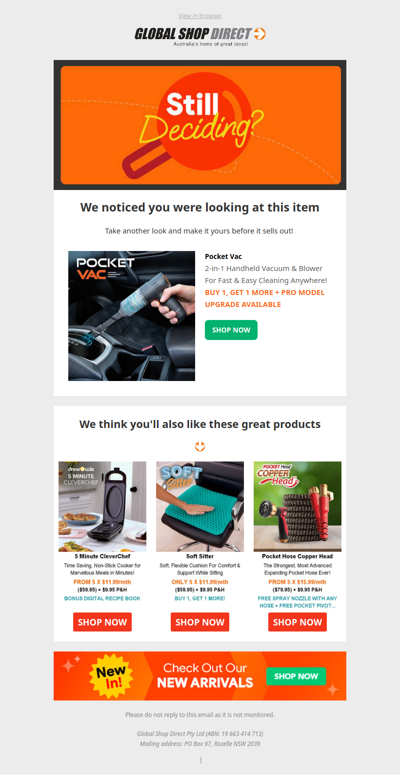 Hurry, this item is selling fast !