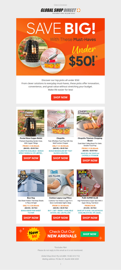 Must-Have Deals Under $50, !