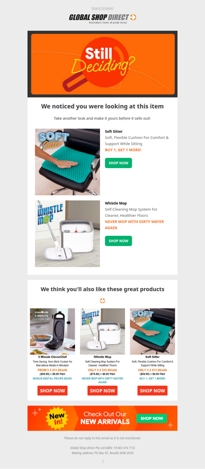 Hurry, this item is selling fast !
