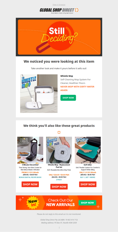 Hurry, this item is selling fast !