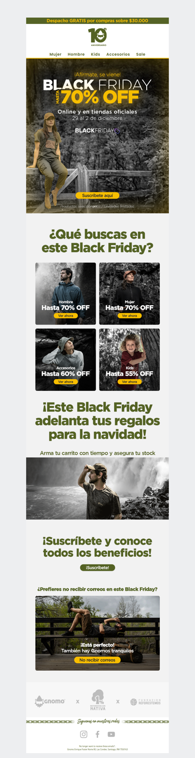 Se viene el 𝗕𝗟𝗔𝗖𝗞 𝗙𝗥𝗜𝗗𝗔𝗬 🚨 Hasta 70% OFF 🔥