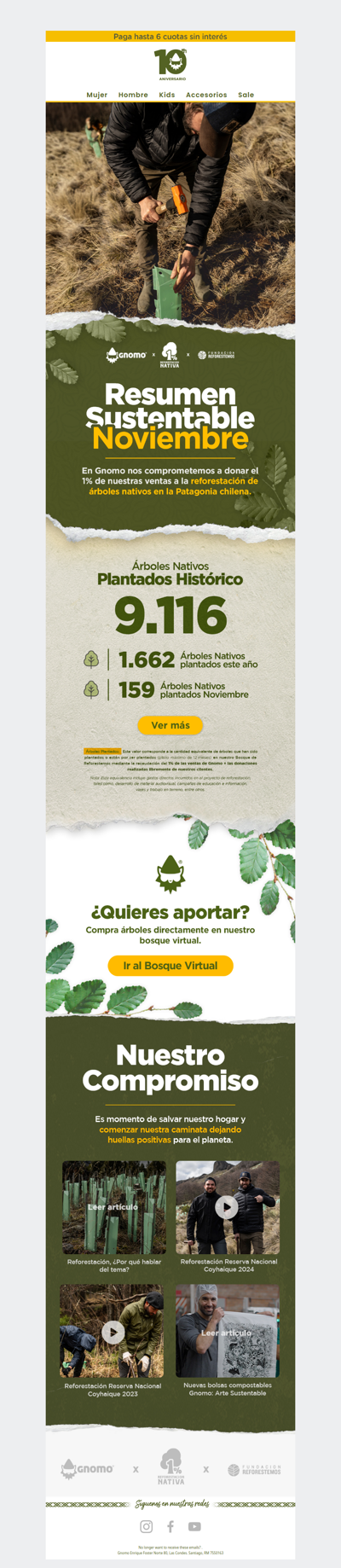 Llegó el reporte sustentable de Noviembre!! ♻️🙌🏼