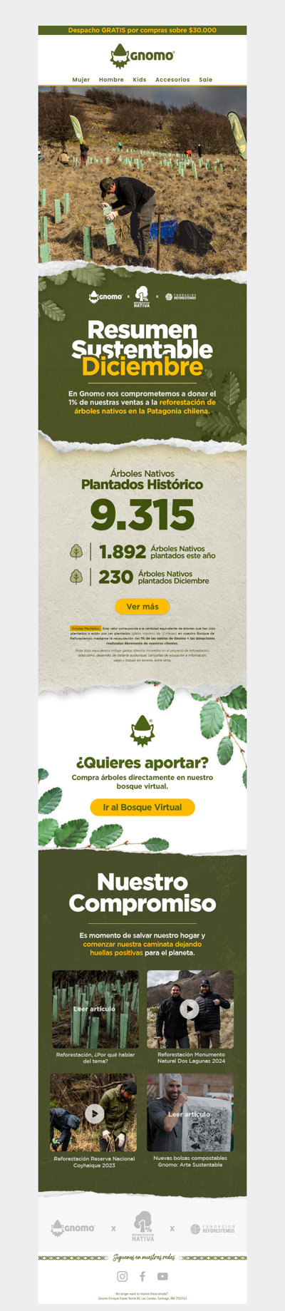 Reporte Sustentable Diciembre ♻️🍀