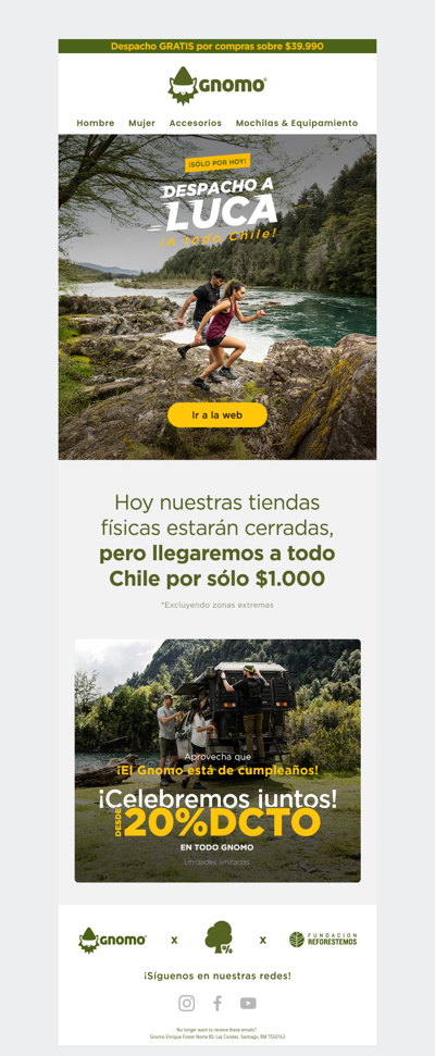 ¡SÓLO POR HOY, DESPACHO A LUCA! 🚛💥