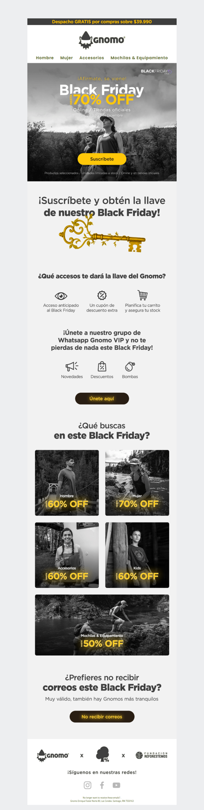 xas ¡SUSCRÍBETE y obtén la llave del 𝗕𝗟𝗔𝗖𝗞 𝗙𝗥𝗜𝗗𝗔𝗬! 🗝️