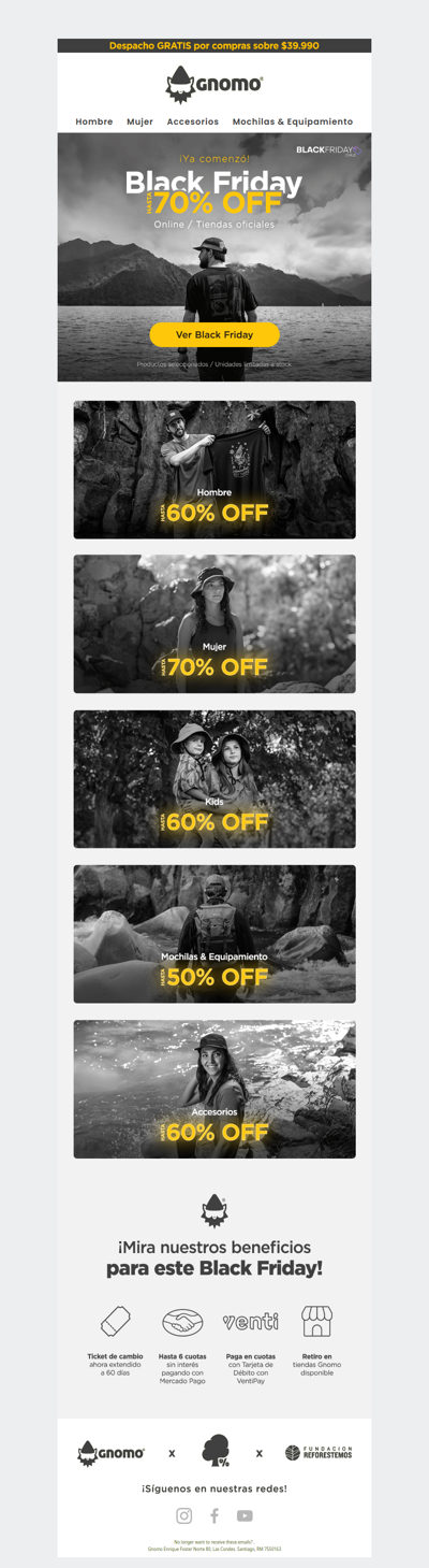 xas ¡Ya comenzó el 𝗕𝗟𝗔𝗖𝗞 𝗙𝗥𝗜𝗗𝗔𝗬! 🚨🍀 Hasta 70% OFF