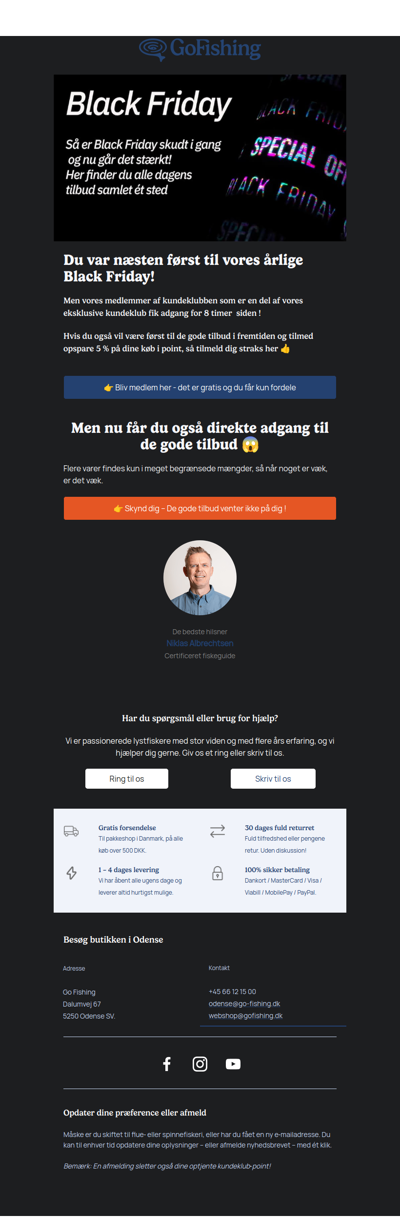 Du blev ikke først til Black Friday i år 🔥