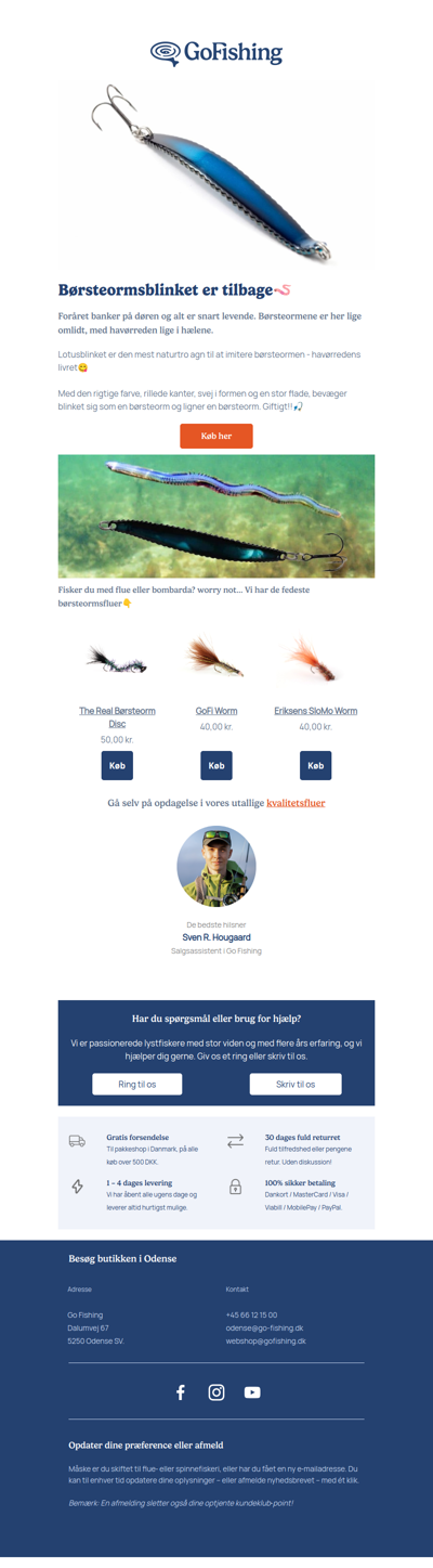 Det perfekte havørredblink🎣