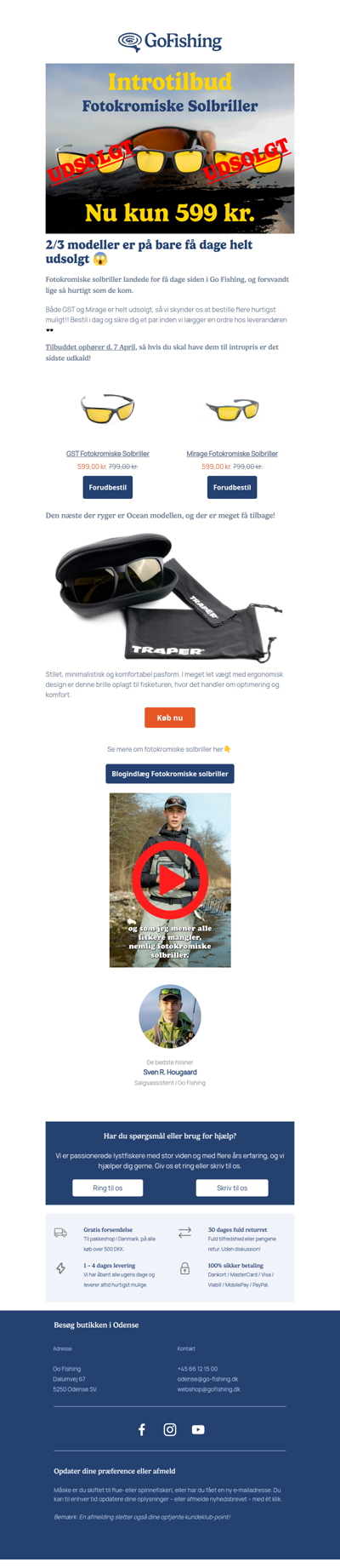 Fotokromiske solbriller er allerede udsolgt!😱