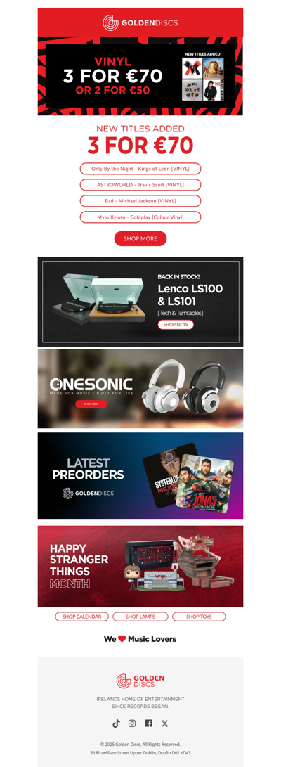 New drops. Same deal. 🔥