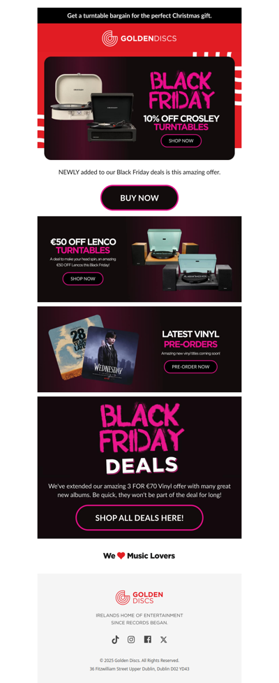 🧿 Turntable Thursday - 10% OFF Crosley