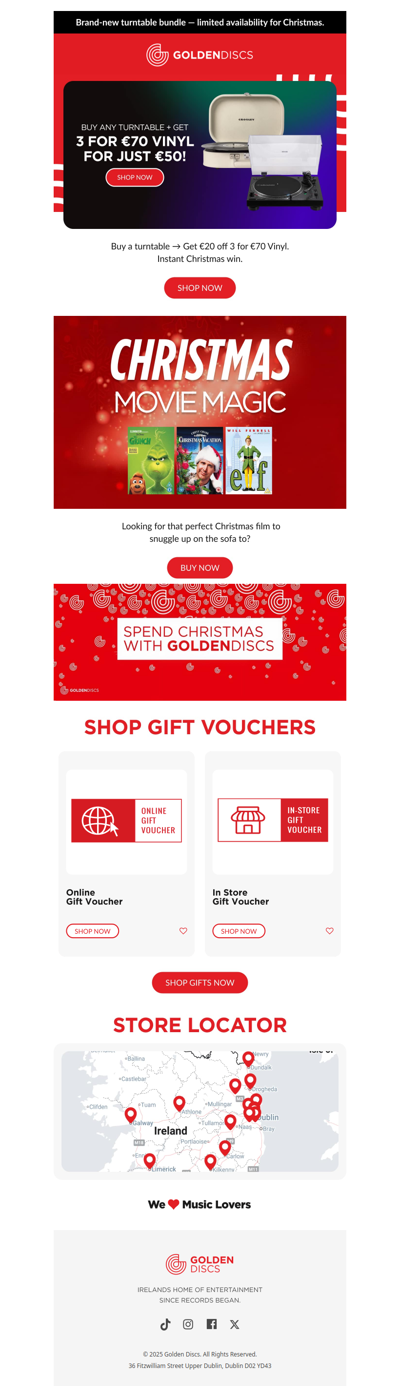 Give the Gift of Great Sound — New Turntable Bundle Inside 🎄