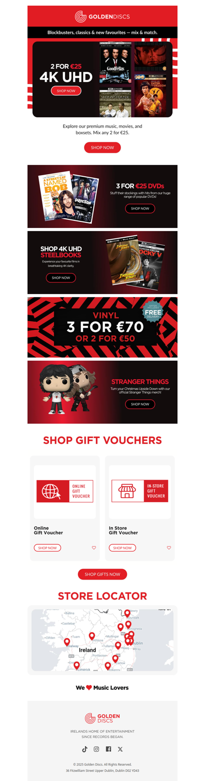 2 for €25 4K UHD — Unmissable Offer Starts Now 🎬