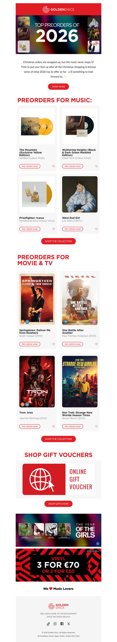 Top Preorders for 2026 ✨