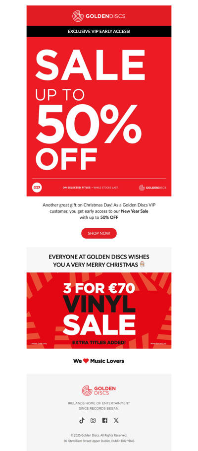 Early Access Starts Now — Shop Our New Year Sale 🎉