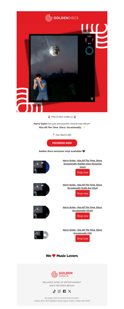 🚨THIS IS NOT A DRILL! 🚨