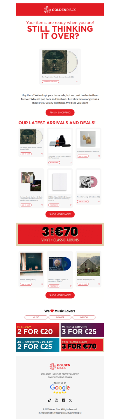 Your Cart Items Are Waiting