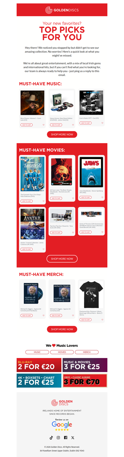 Discover Our Top Picks Just for You!