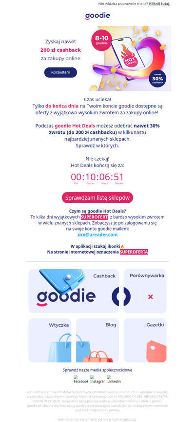 Upływa termin ważności Twoich...