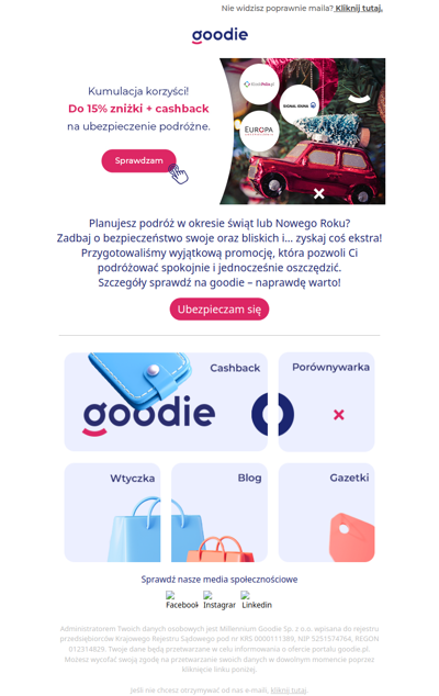 🎄Świąteczna okazja na ubezpieczenie podróżne!