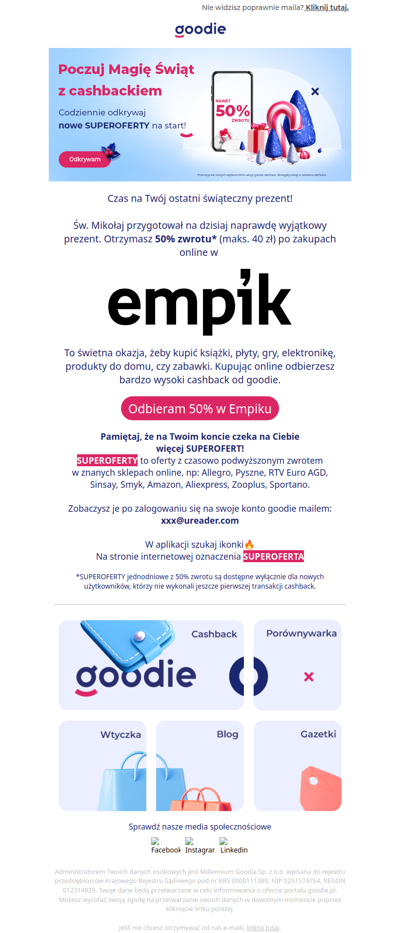 Mam dla Ciebie ostatni, wyjątkowy prezent! 🎅