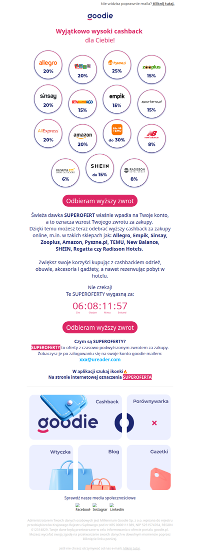 Wzrósł Twój zwrot za zakupy