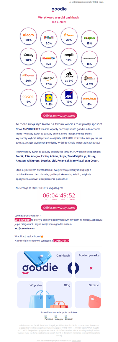 To może zwiększyć środki na Twoim koncie