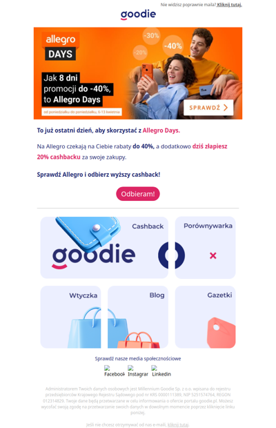 Jeszcze dziś albo wcale...