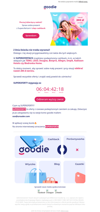 Dzisiaj prezent należy się też Tobie