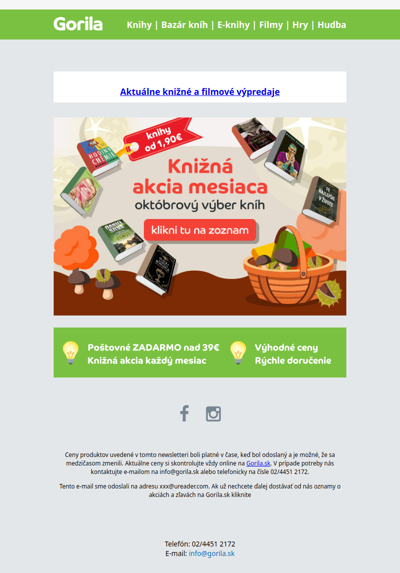 ⭐Nová knižná akcia na tento mesiac? Ok, to ber! 😎