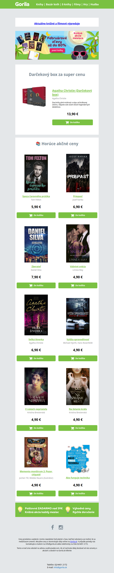 🤫 Psst, tieto knižky v akcii potešia aj tvoju peňaženku!