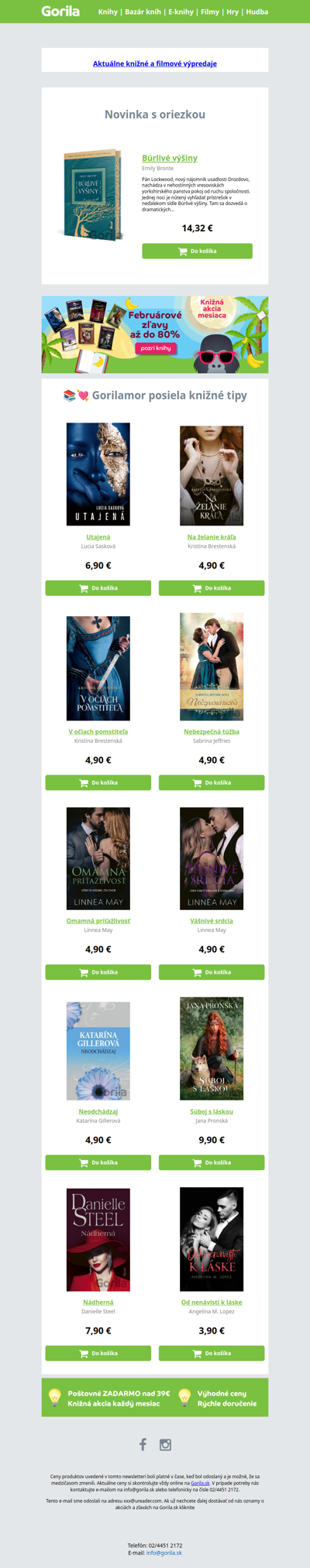 💞Vášnivé srdcia, Gorilamor posiela Búrlivé výšiny